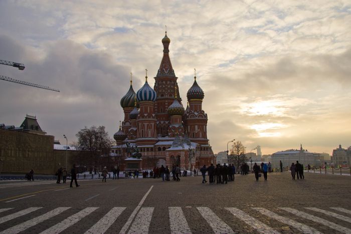 Москва рано утром 1го января 2013 года (20 фото)
