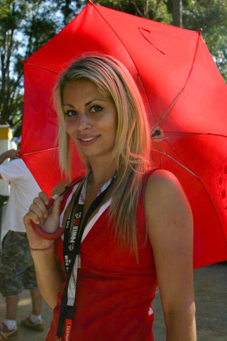 Стройные девушки с гонок F1 (101 фото)