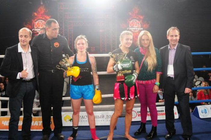 Екатерина Вандарьева - симпатичная чемпионка по боксу (40 фото)