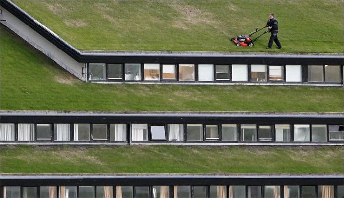 Крыши домов в европейских странах (47 фото)