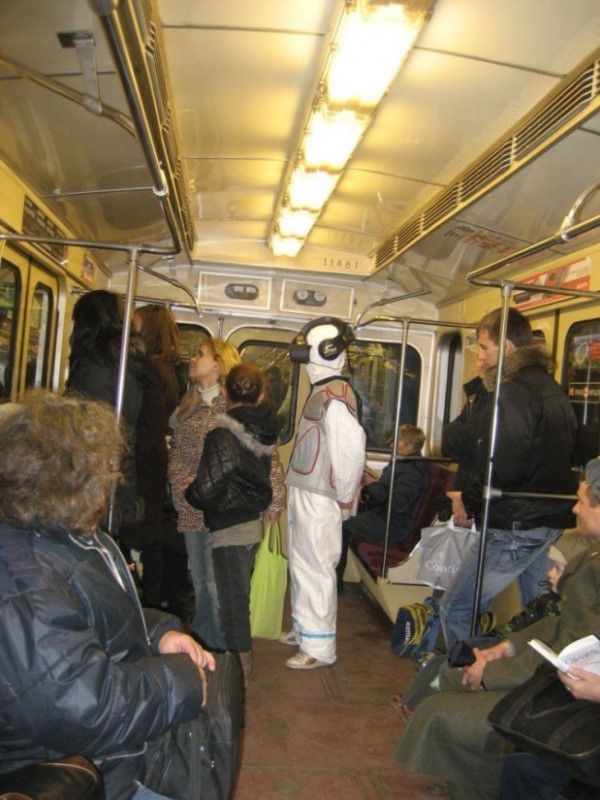 пассажиры общественного транспорта