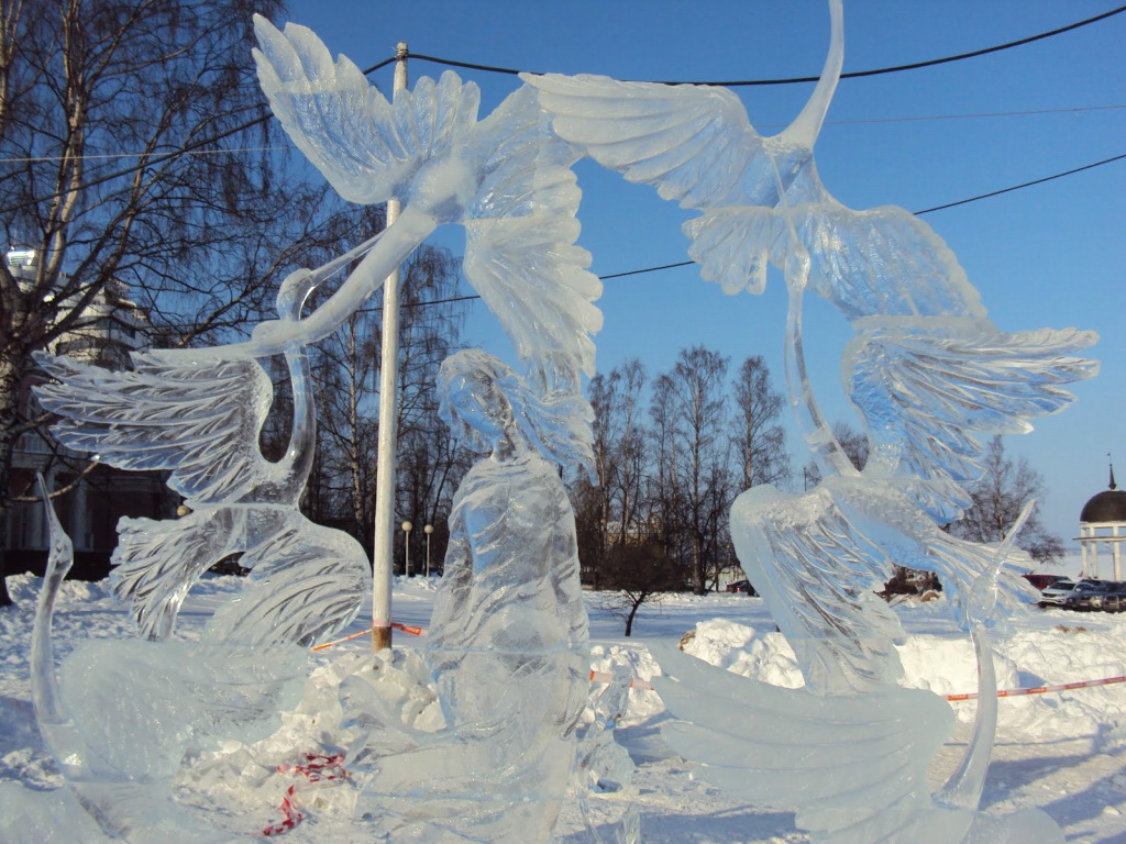 15 шедевров ледяной скульптуры