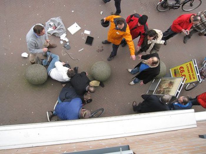 Неудачное ограбление (16 фото)