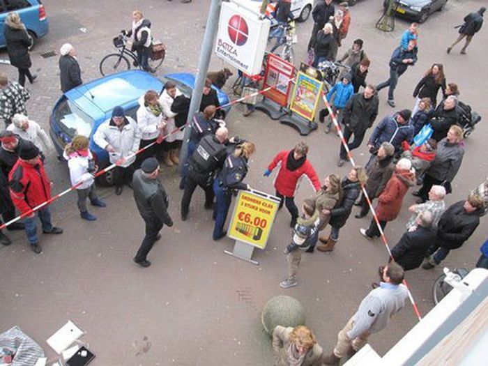 Неудачное ограбление (16 фото)