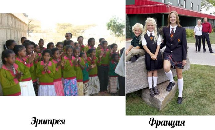 Школьная форма разных народов мира (16 фото)