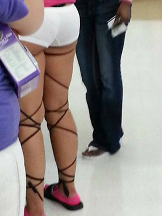 Нелепо одетые модники и модницы ;).