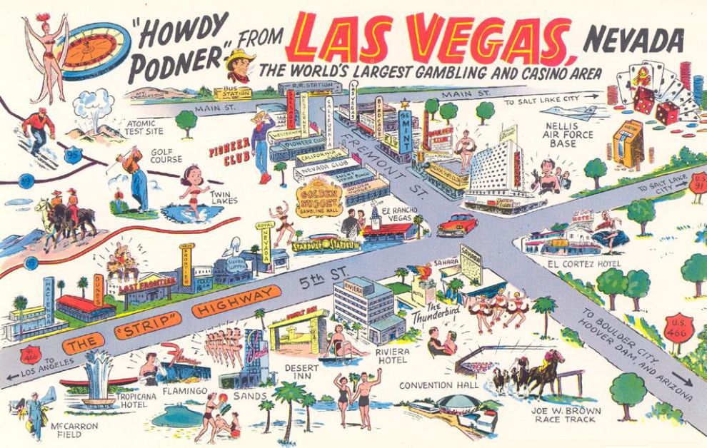 Лас Вегас в Первой половине 20-ого столетия