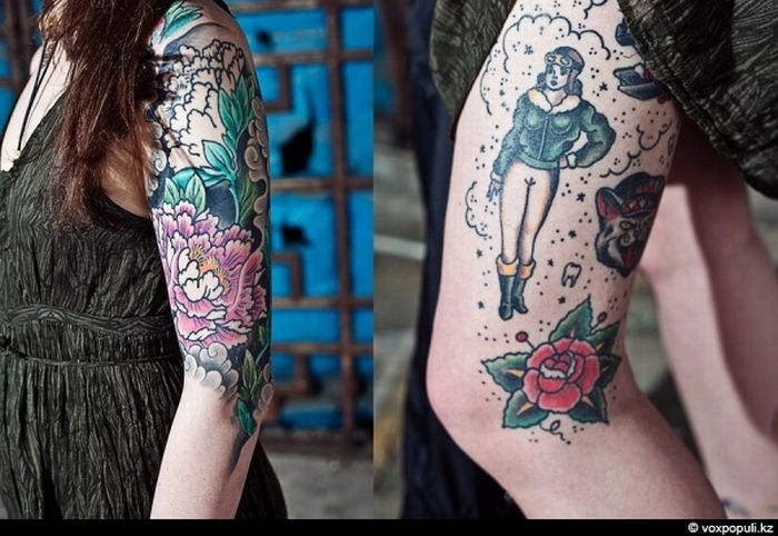 Татуировки и люди (34 фото)