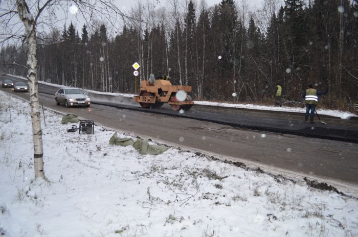 Дорожные службы появляются только с наступлением холодов (94 фото)