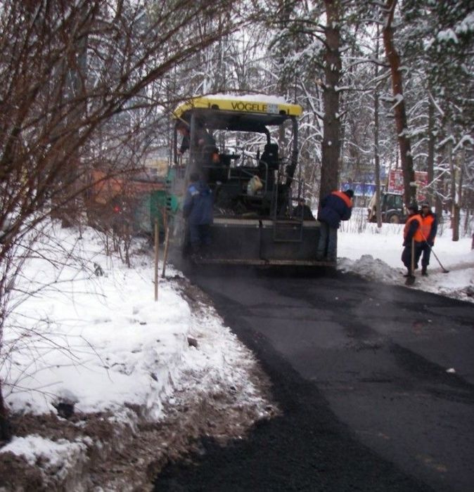 Дорожные службы появляются только с наступлением холодов (94 фото)