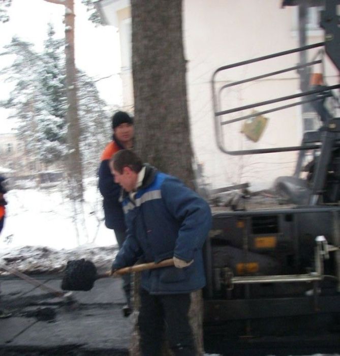 Дорожные службы появляются только с наступлением холодов (94 фото)