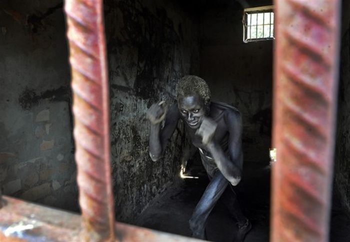 Тюрьма в Южном Судане (30 фото)